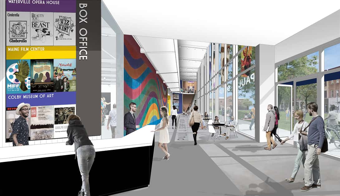 An artist rendering of The Hub