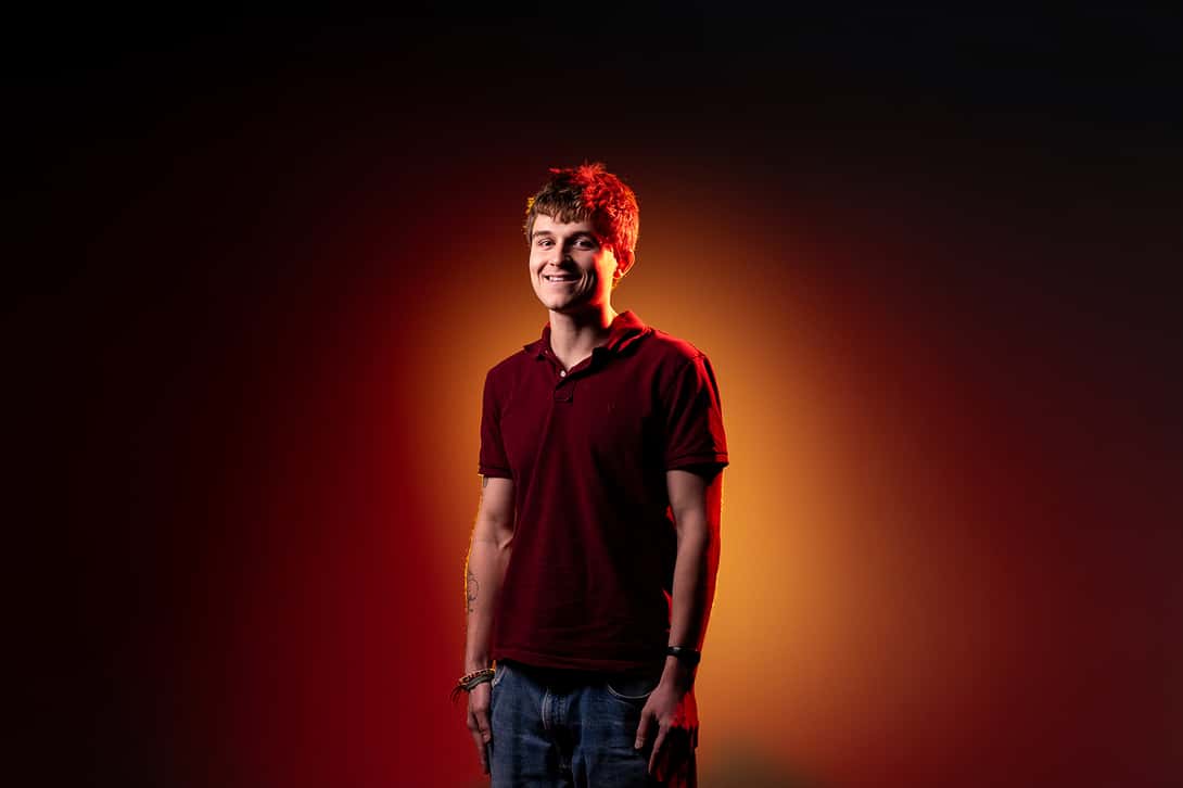portrait of student