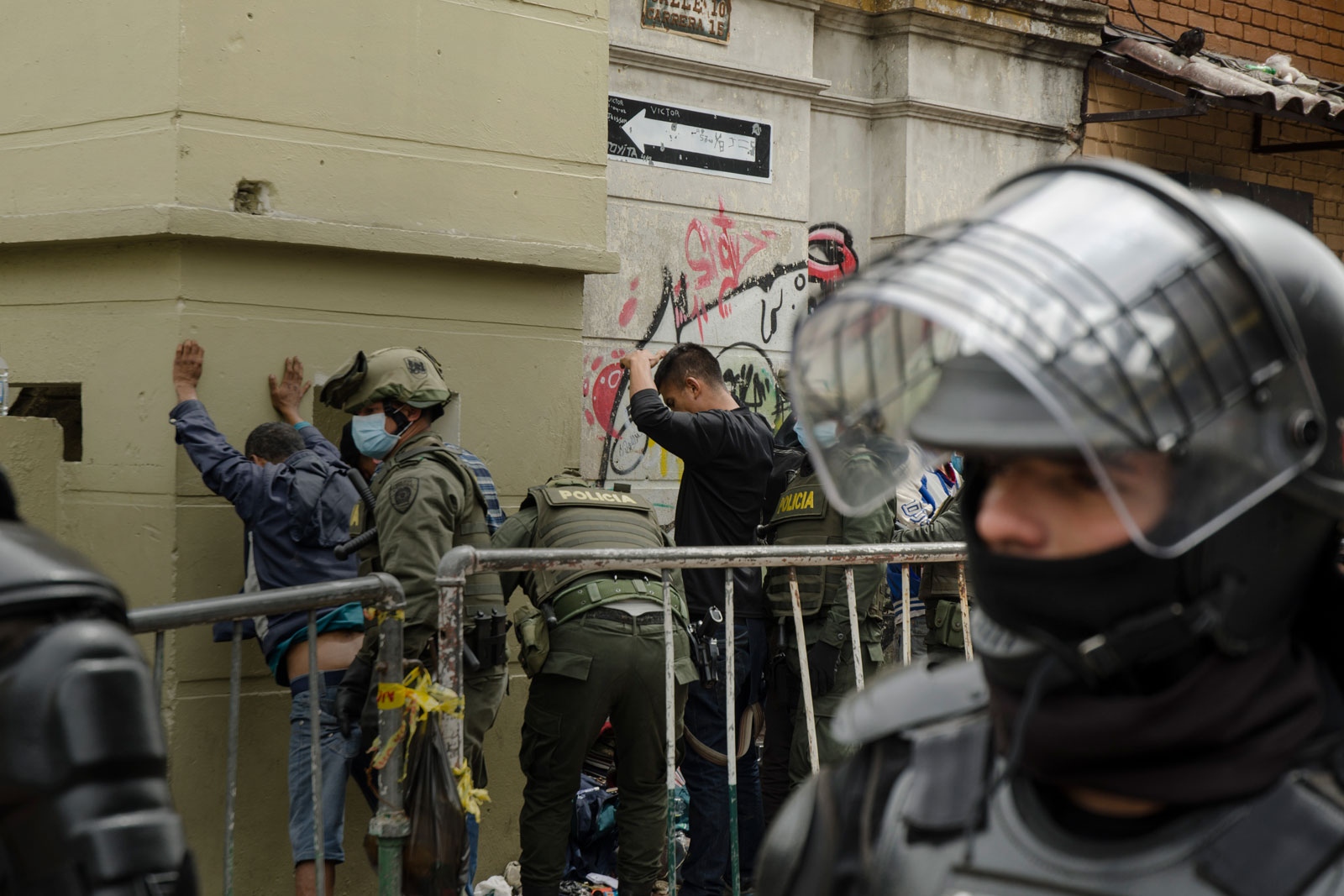 The state's intervention displaced 12,000 people overnight. (Photo by Carlos Martinez/NurPhoto via Getty Images)