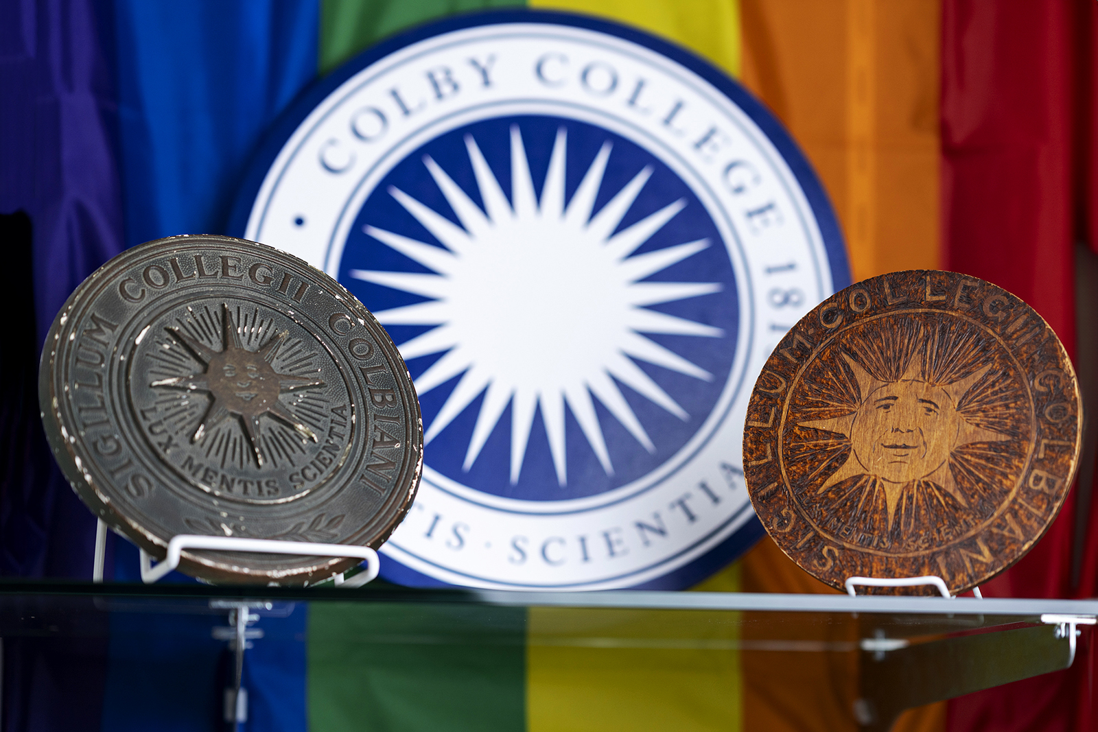 Colby Sign Curious About the Colby Seal or History of the Mule? - Colby News