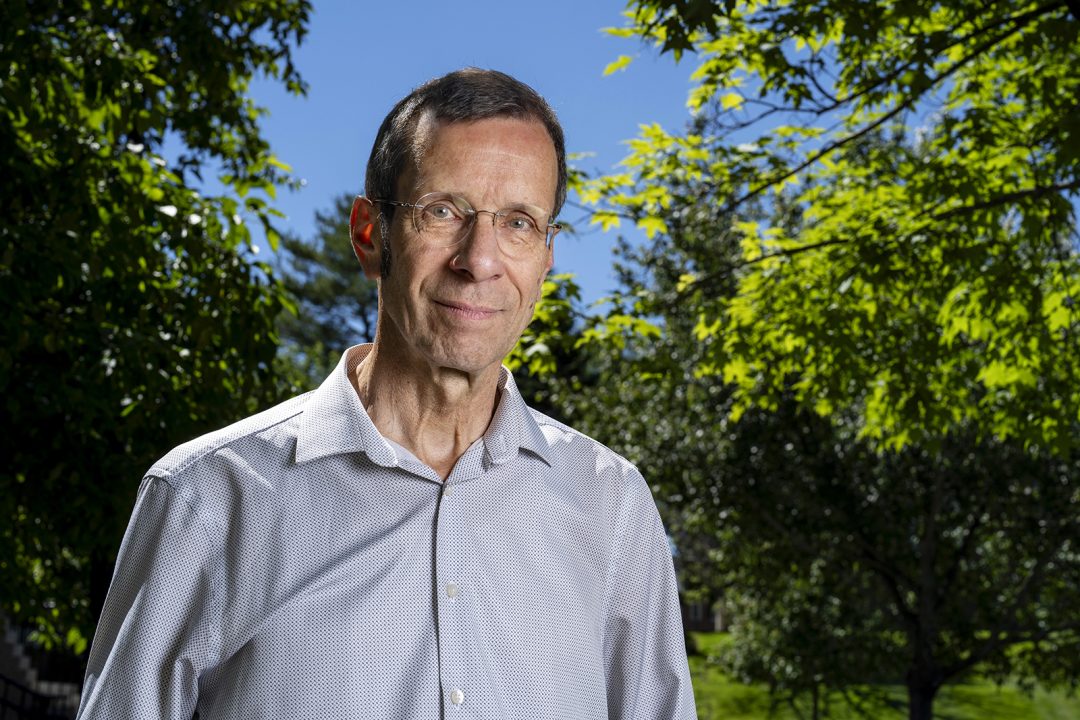 Portrait of a male college professor