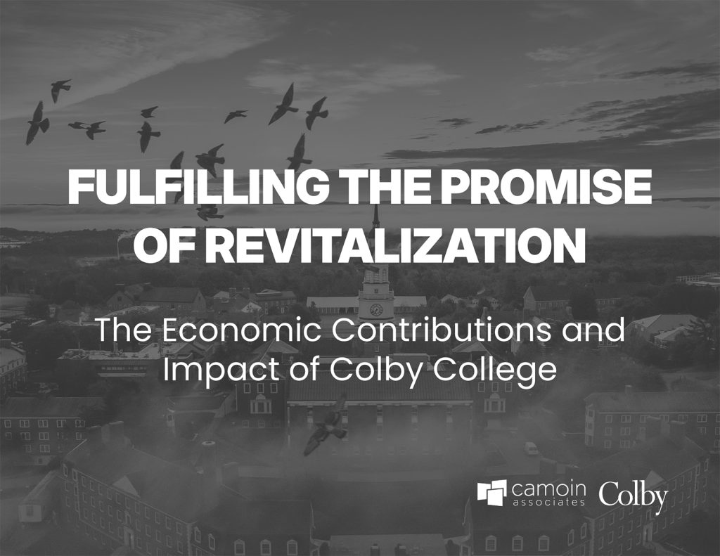 A graphic with text that reads (Fulfilling the Promise of Revitalization).