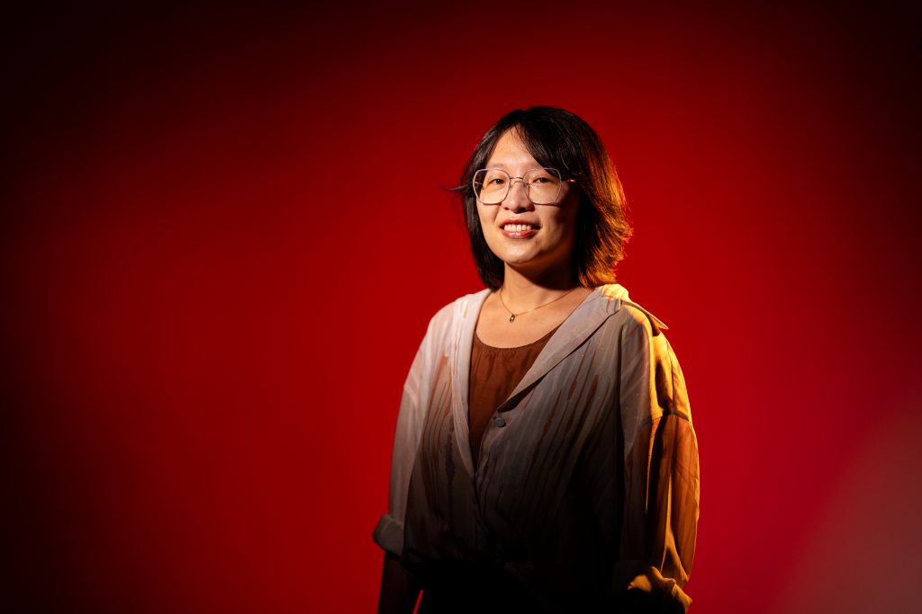 A portrait of Assistant Professor of History Zoe Shan Lin. 