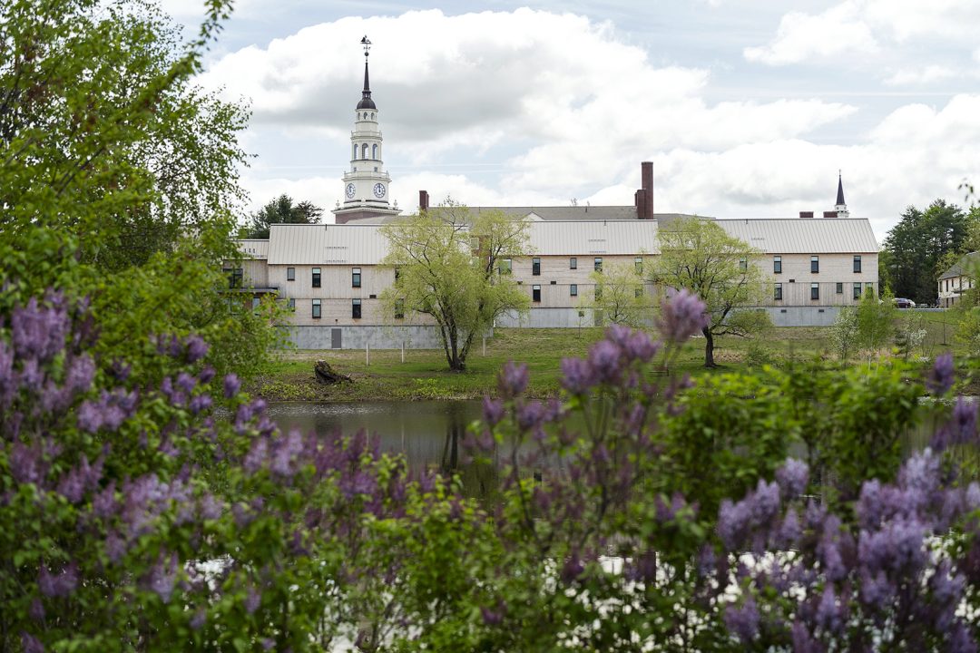 College library tower and residence halls