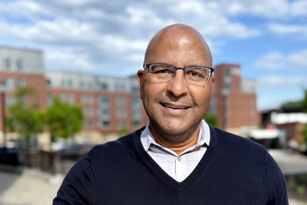 A man facing forward for a portrait photo.