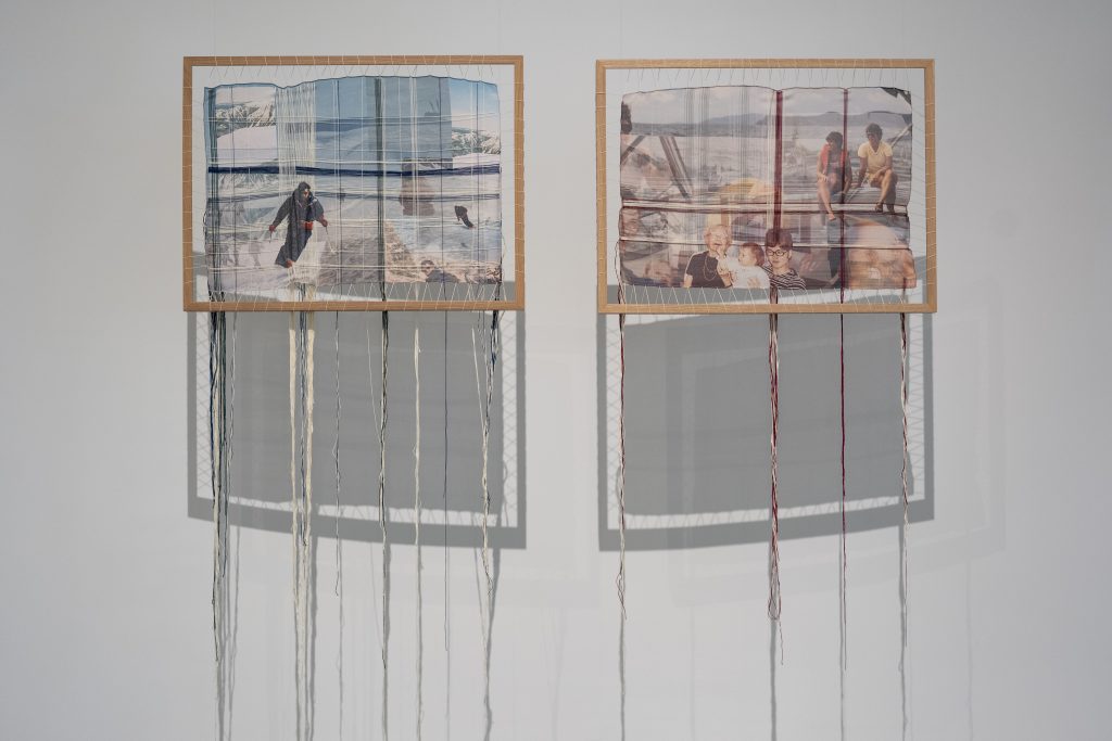 Two of the artworks that are part of the Senior Art Exhibition 2026.
