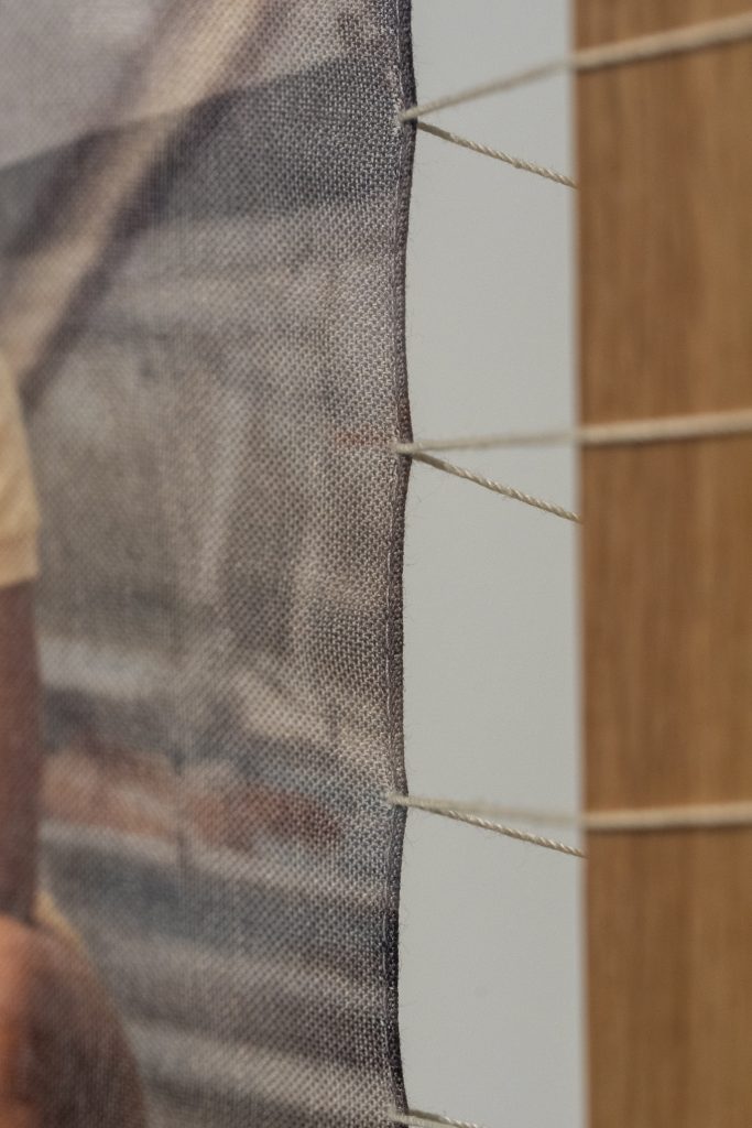 A detail from two of the pieces in the Senior Art Exhibition 2026.
