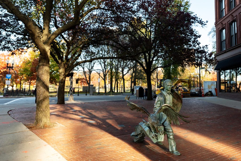 Downtown sculpture
